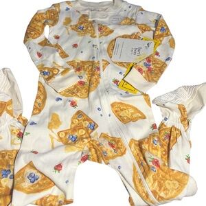 Burt's Bees Waffle and Berries Kids Footie